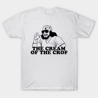 Macho Man Cream of The Crop Shiluete T-Shirt